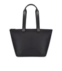 Emporio Armani Black Nylon Shopping Bag