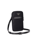 Emporio Armani Black Phone Case Crossbody Bag