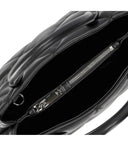 Emporio Armani Black Quilted Handbag