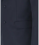 Giacca da cuoio emporio armani blu navy