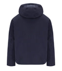 Emporio Armani Blue Navy Hooded Down Jacket