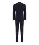 Emporio Armani Blue Single Breasted Suit