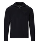 Emporio Armani Blue Zipped Jumper