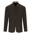 Giacca reversibile blu emporio armani blu marrone