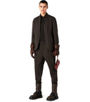 Giacca reversibile blu emporio armani blu marrone