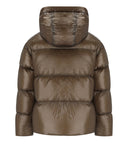 Emporio Armani Brown con cappuccio con cappuccio con logo