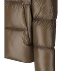 Emporio Armani Brown con cappuccio con cappuccio con logo