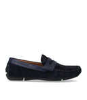 Emporio Armani Driver Blue Loafer