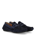 Emporio Armani Driver Blue Loafer