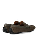 Emporio Armani Driver Brown Loafer