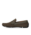Emporio Armani Driver Brown Loafer