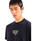 Emporio Armani Ea Milano Navy Blue Thirt