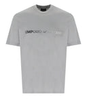 Maglietta Emporio Armani Grey con logo