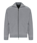 Emporio Armani Gray Reißverschlüsse Strickjacke