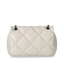 Emporio Armani Ivory Quilted Crossbody Bag