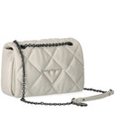 Emporio Armani Ivory Quilted Crossbody Bag