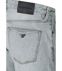 Emporio Armani J75 Slim Fit Jeans azzurro