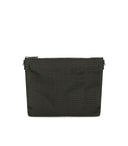 Emporio Armani Military Green Monogram Crossbody Bag