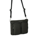 Emporio Armani Military Green Monogram Crossbody Bag