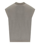 Emporio Armani Moon Rock Sleeveless Cardigan