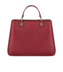 Emporio Armani Myea Burgundy Shopping Bag