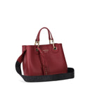 Emporio Armani Myea Burgundy Small Shopping Bag