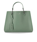 Emporio Armani Myea Sage Green Shopping Bag