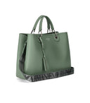 Emporio Armani Myea Sage Green Shopping Bag