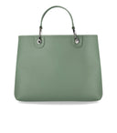 Emporio Armani Myea Sage Green Shopping Bag