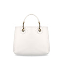 Emporio armani myea piccola borsa per la spesa bianca
