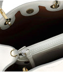 Emporio armani myea piccola borsa per la spesa bianca