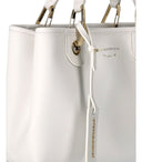 Emporio armani myea piccola borsa per la spesa bianca