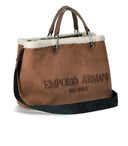 Emporio Armani Myea Teddy Brown Shopping Bag
