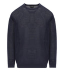 Emporio Armani Navy Blue CreWneck Jumper