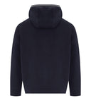 Emporio Armani Navy Blue Hoodie