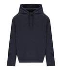 Emporio Armani Navy Blue Monogram Hoodie