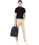 Emporio Armani Navy Blue Polo Shirt