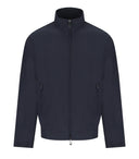 Emporio Armani Navy Blue Ribbed Jacket
