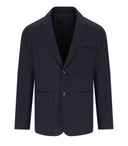 Emporio Armani Navy Blue Single Breasted Jacke