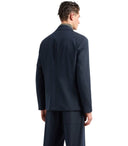 Emporio Armani Navy Blue Single Breasted Jacke