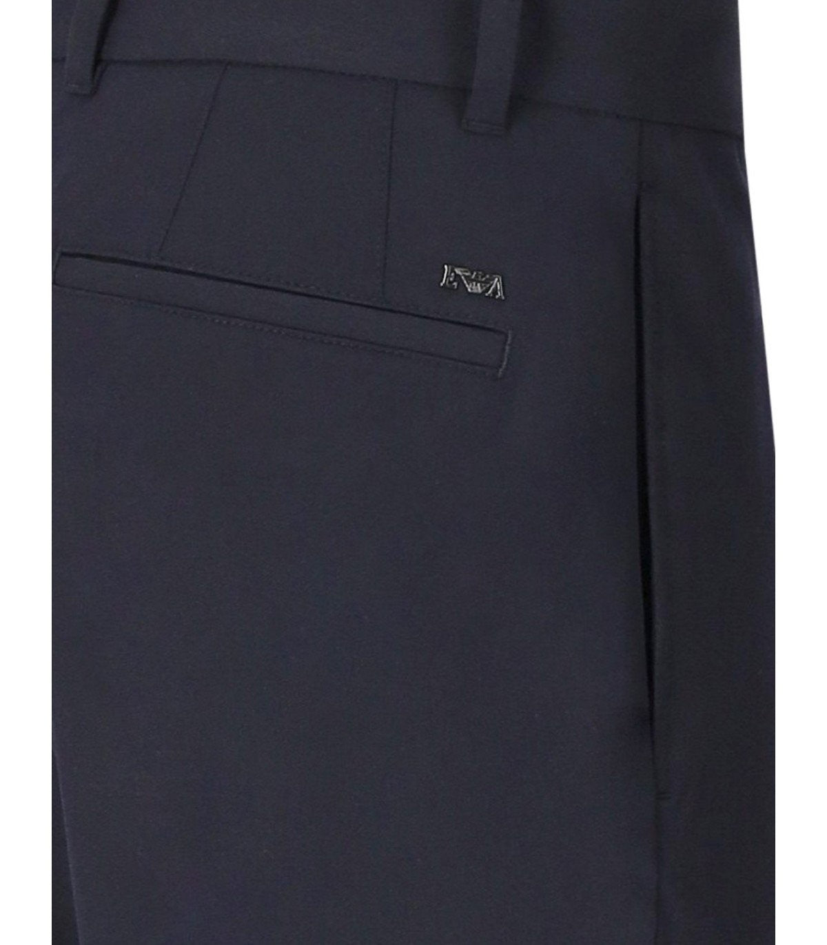 Emporio Armani Navy Blue Trouser