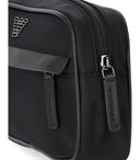 Emporio Armani Nylon Black Toiletry Bag