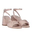 Emporio Armani Pink Heeled Sandal