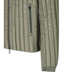 Emporio Armani Sage verde con cappuccio giù