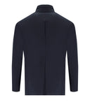 Emporio Armani Travel Essential Blue Single Breasted Giacca