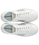 Emporio Armani White e Beige Sneaker