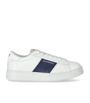Emporio Armani White and Blue Sneaker
