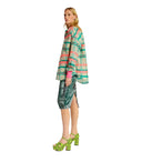 Essentiel Antwerp Daydream Green Pink Overshirt