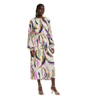 Essentiel Antwerp Dusun Beige Midi Dress