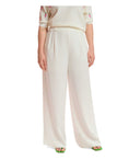 Essentiel Antwerp Dutch Off White Wide Leg Trousers